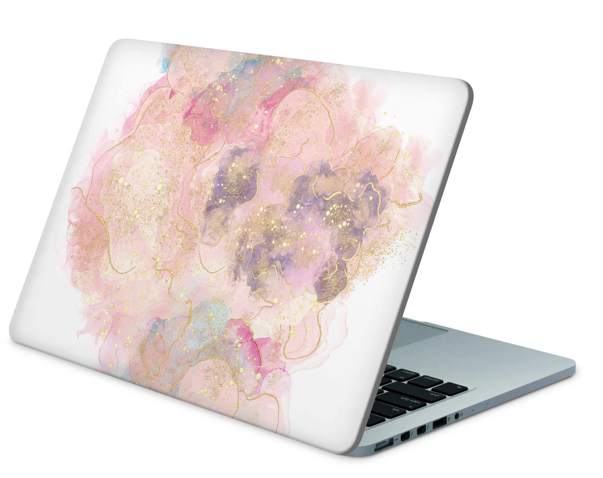 MacBook Neo Skin 13" Vinyl Schutzfolie Glitter Rose Aufkleber Skins4u