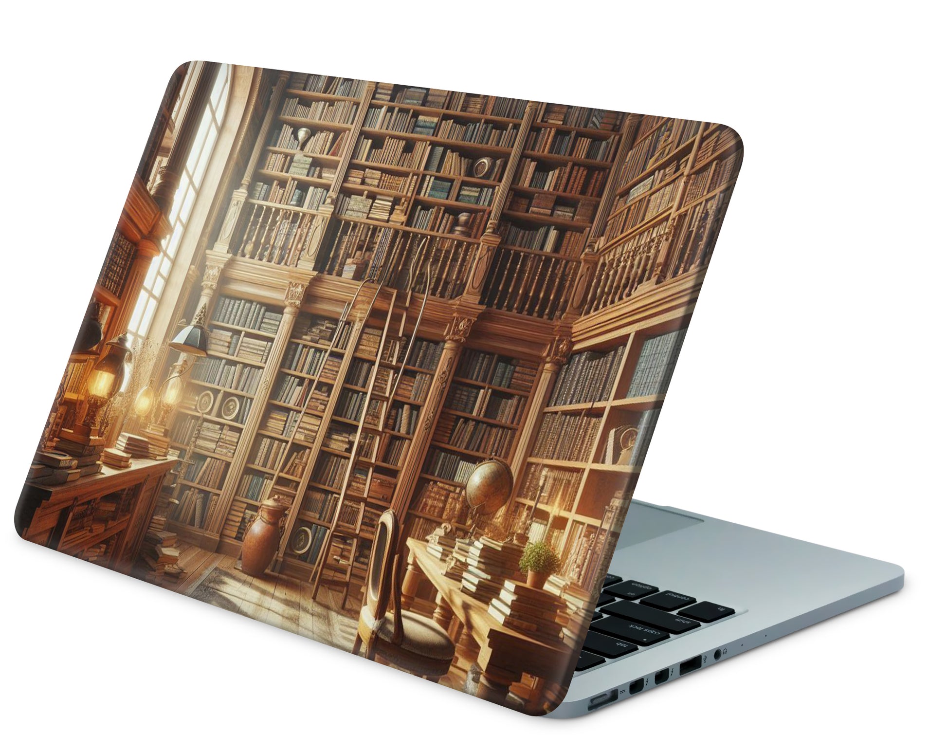 MacBook Neo Skin 13" Vinyl Schutzfolie Library Aufkleber Skins4u
