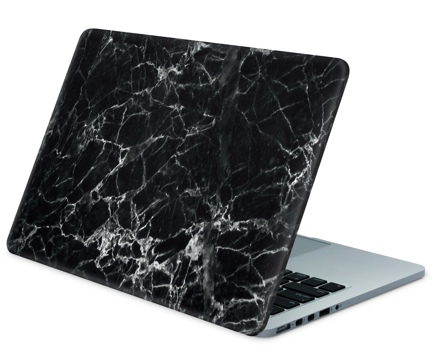 MacBook Neo Skin 13" Vinyl Schutzfolie Marmor Schwarz Aufkleber Skins4u