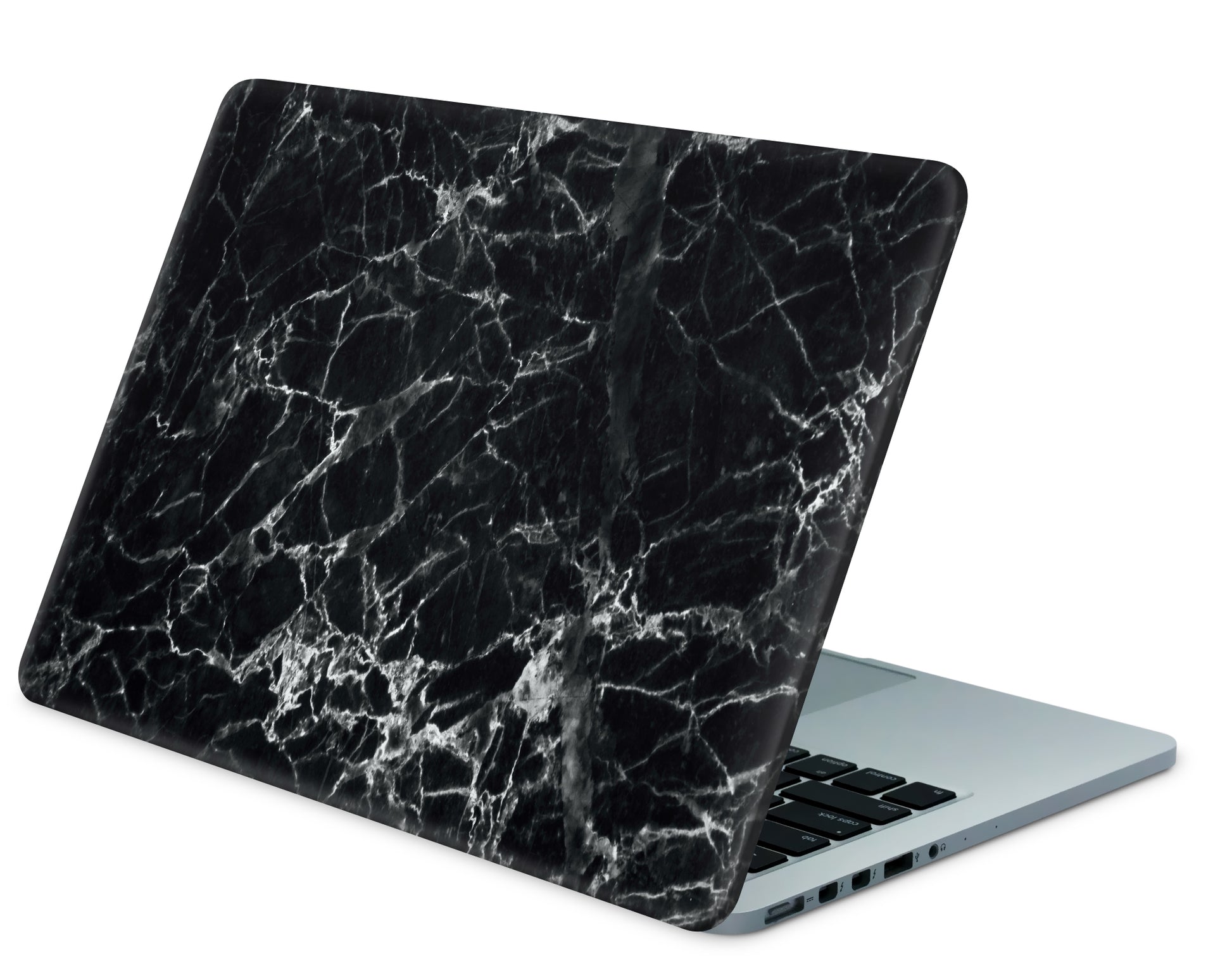 MacBook Neo Skin 13" Vinyl Schutzfolie Marmor Schwarz Aufkleber Skins4u