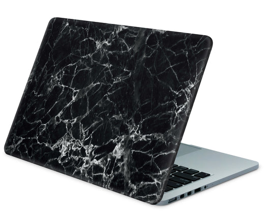 MacBook Neo Skin 13" Vinyl Schutzfolie Marmor Schwarz Aufkleber Skins4u