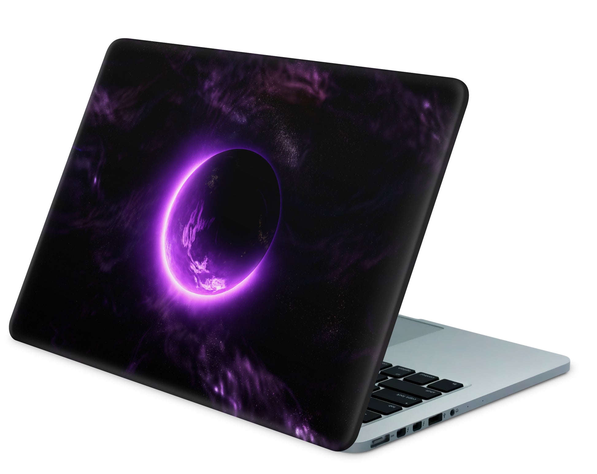 MacBook Neo Skin 13" Vinyl Schutzfolie Purple Space Aufkleber Skins4u