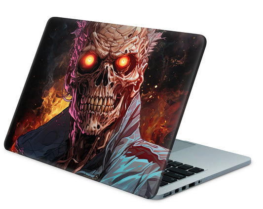 MacBook Neo Skin 13" Vinyl Schutzfolie Zombie Fire Aufkleber Skins4u