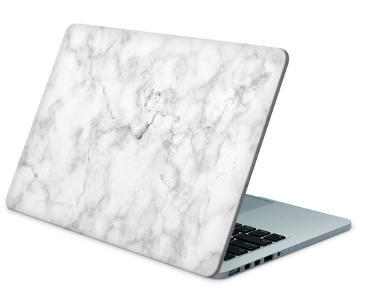 MacBook Neo Skin 13" Vinyl Schutzfolie Marmor Weiss Aufkleber Skins4u