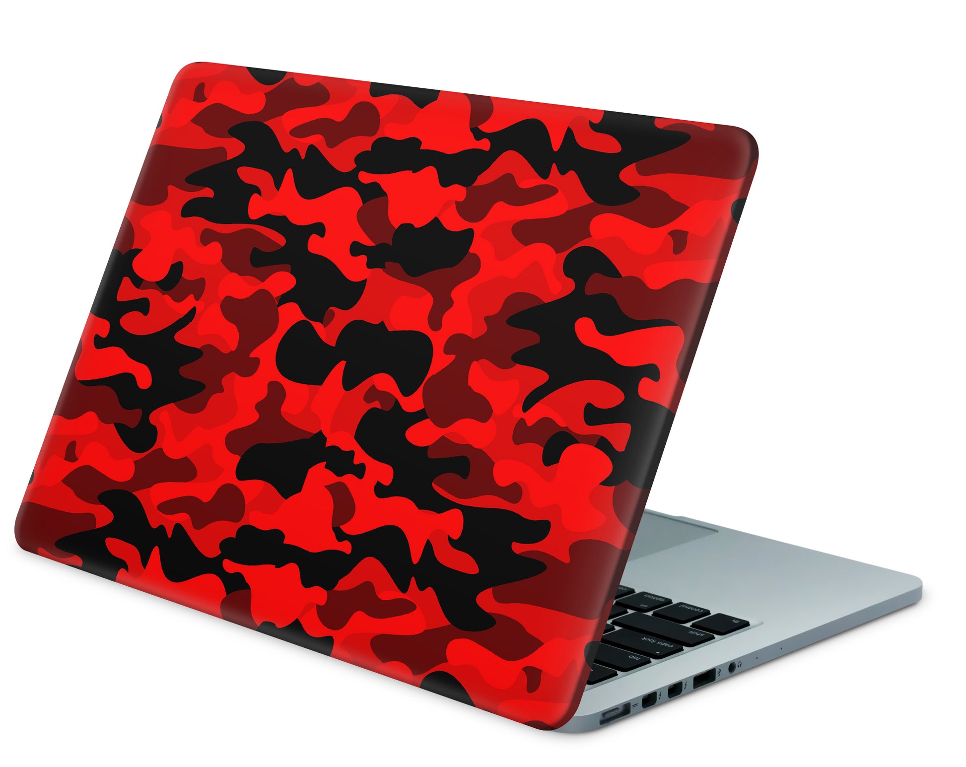 MacBook Neo Skin 13" Vinyl Schutzfolie Red Camo Aufkleber Skins4u