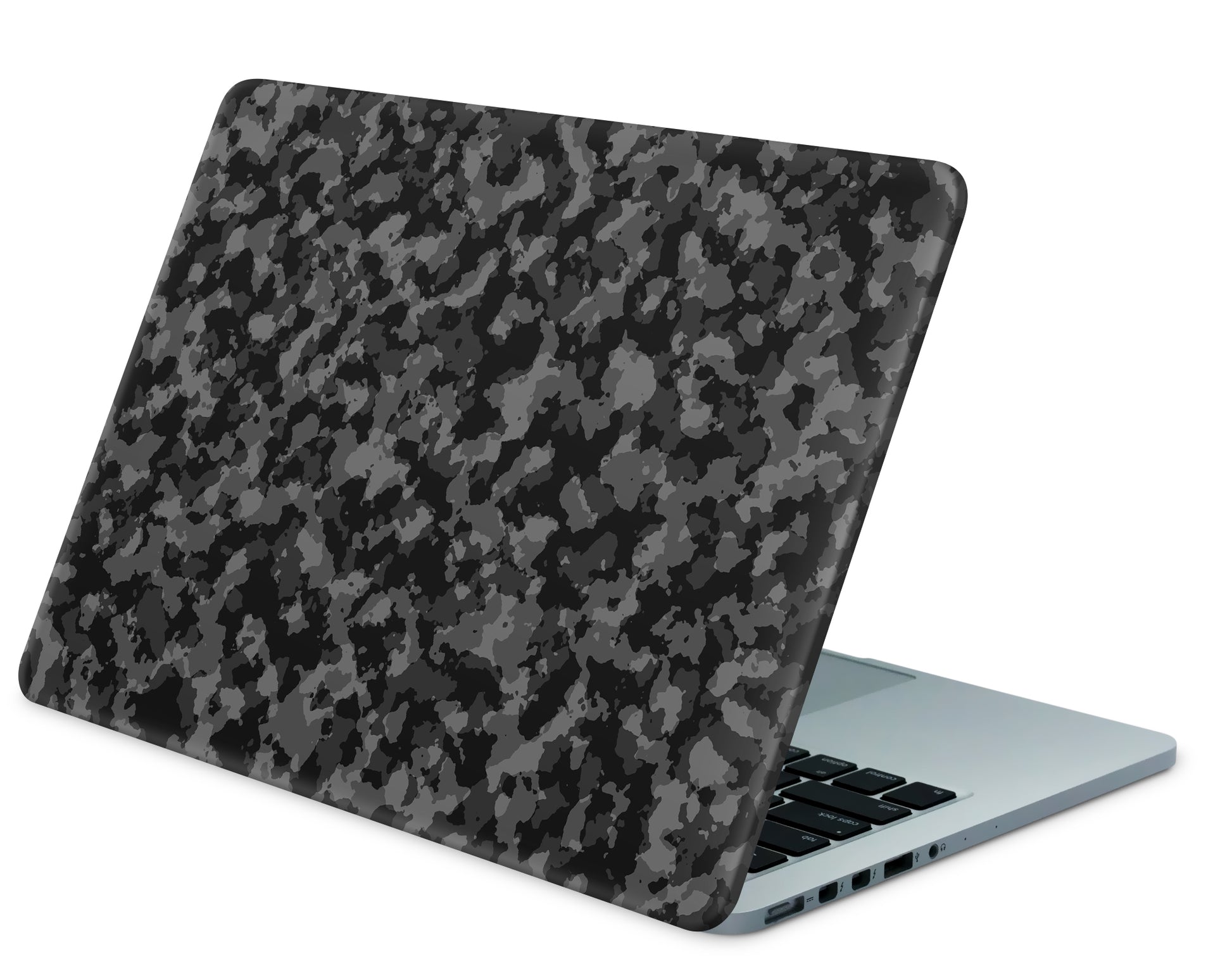 MacBook Neo Skin 13" Vinyl Schutzfolie Shadow Camo Grey Aufkleber Skins4u