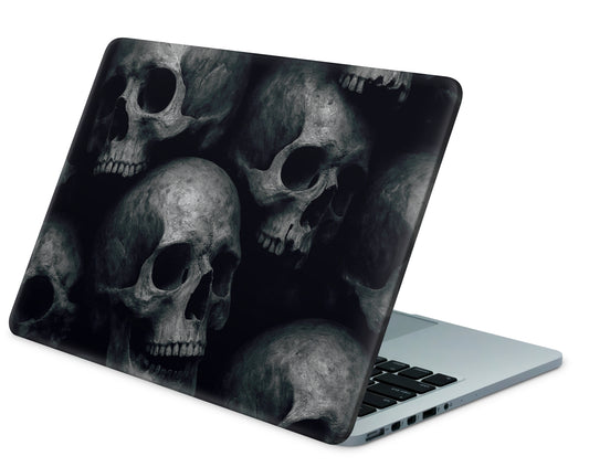 MacBook Neo Skin 13" Vinyl Schutzfolie Skulls Dark Aufkleber Skins4u