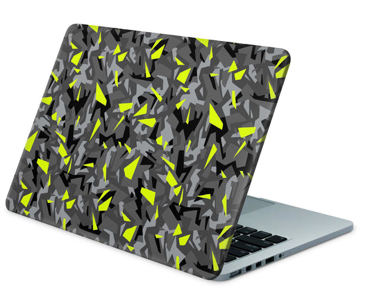 MacBook Neo Skin 13" Vinyl Schutzfolie Yellow Splatter Aufkleber Skins4u