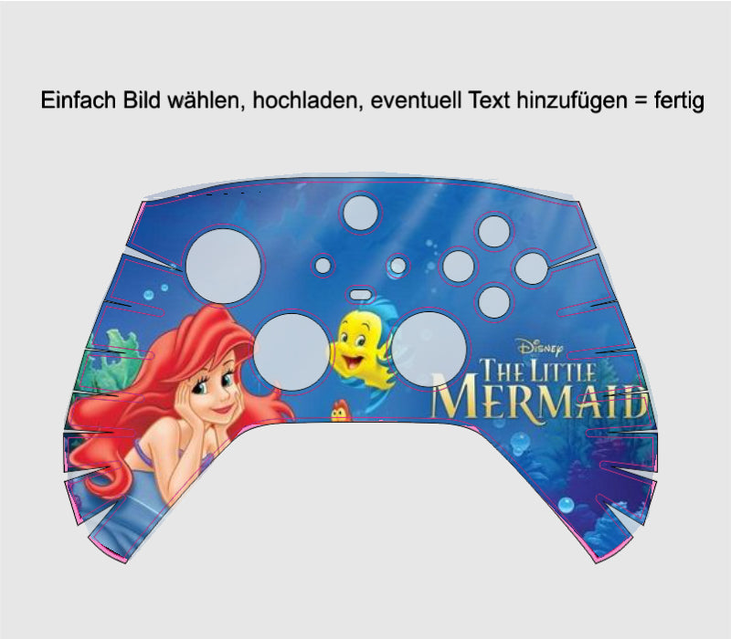Xbox Series Controller Skin Aufkleber Design selbst erstellen individuell mit Deinem Wunschbild cpb_product Skins4u