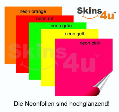 DJI Mini 3 Skin Folie DJI Mini 3 Pro + Controller Skins Vinyl Folierung Drohne neon pink Aufkleber skins4u   