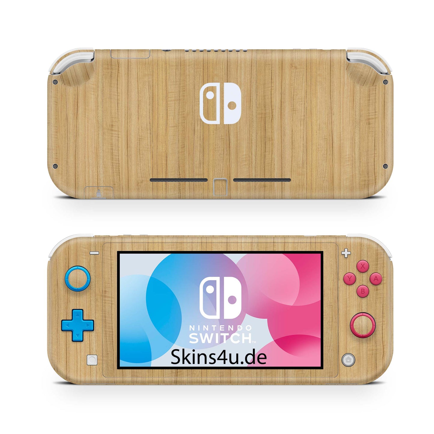 Nintendo Switch Lite Skin Aufkleber Schutzfolie Vinyl Skins Eiche Aufkleber skins4u   