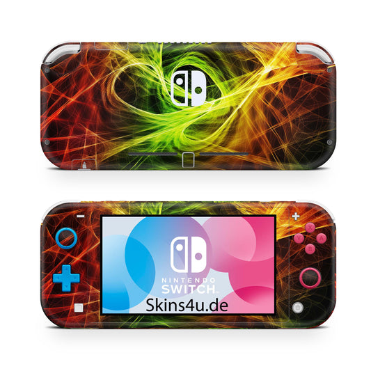 Nintendo Switch Lite Skin Aufkleber Schutzfolie Vinyl Skins Particles Aufkleber skins4u   