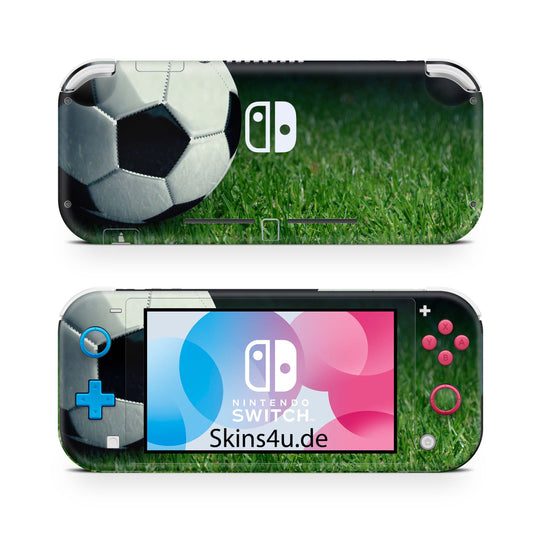 Nintendo Switch Lite Skin Aufkleber Schutzfolie Vinyl Skins Soccer Aufkleber skins4u   