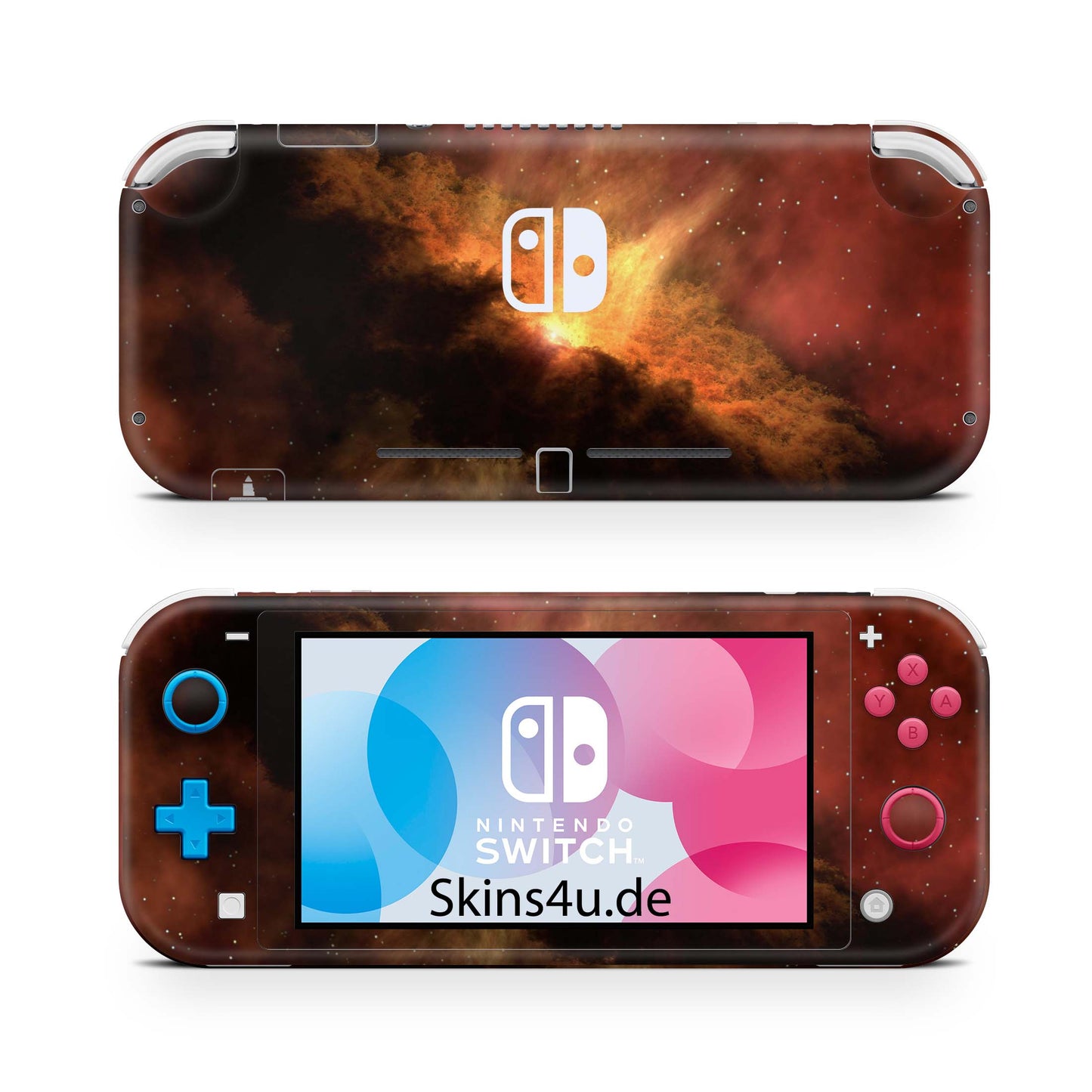 Nintendo Switch Lite Skin Aufkleber Schutzfolie Vinyl Skins Solar Storm Aufkleber skins4u   