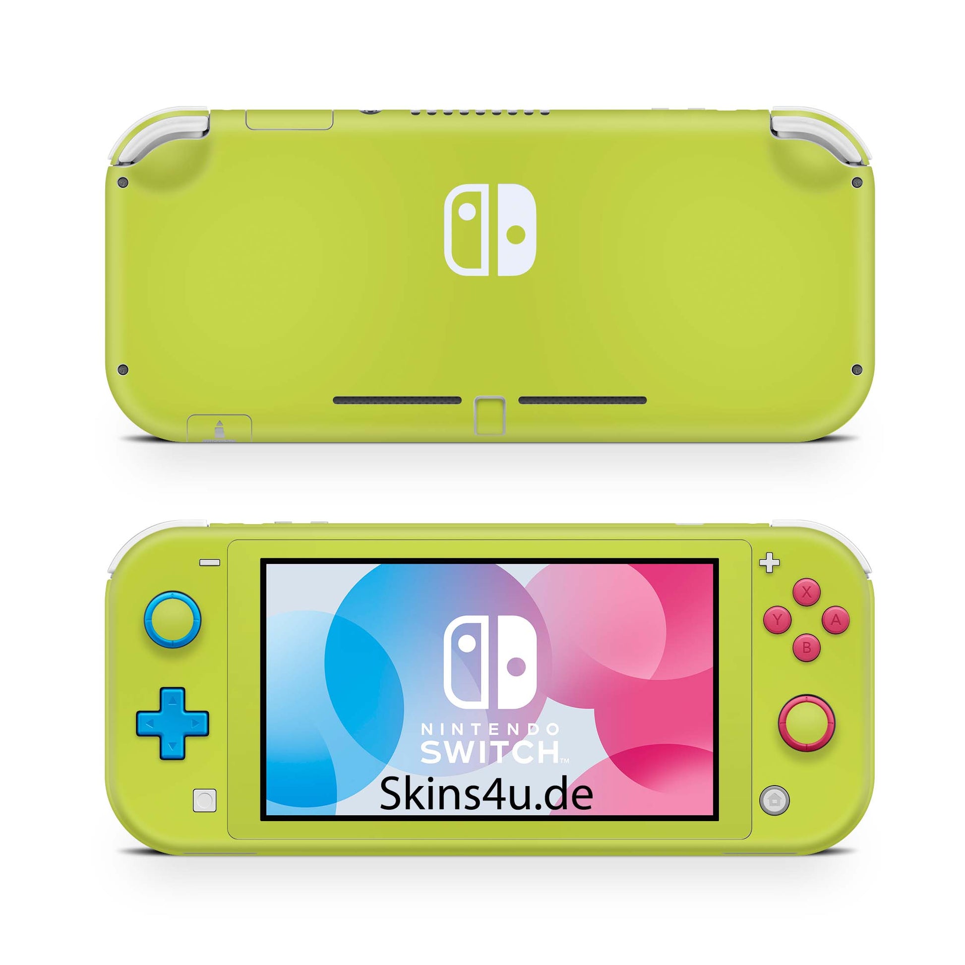 Nintendo Switch Lite Skin Aufkleber Schutzfolie Vinyl Skins Solid state lime Aufkleber skins4u   