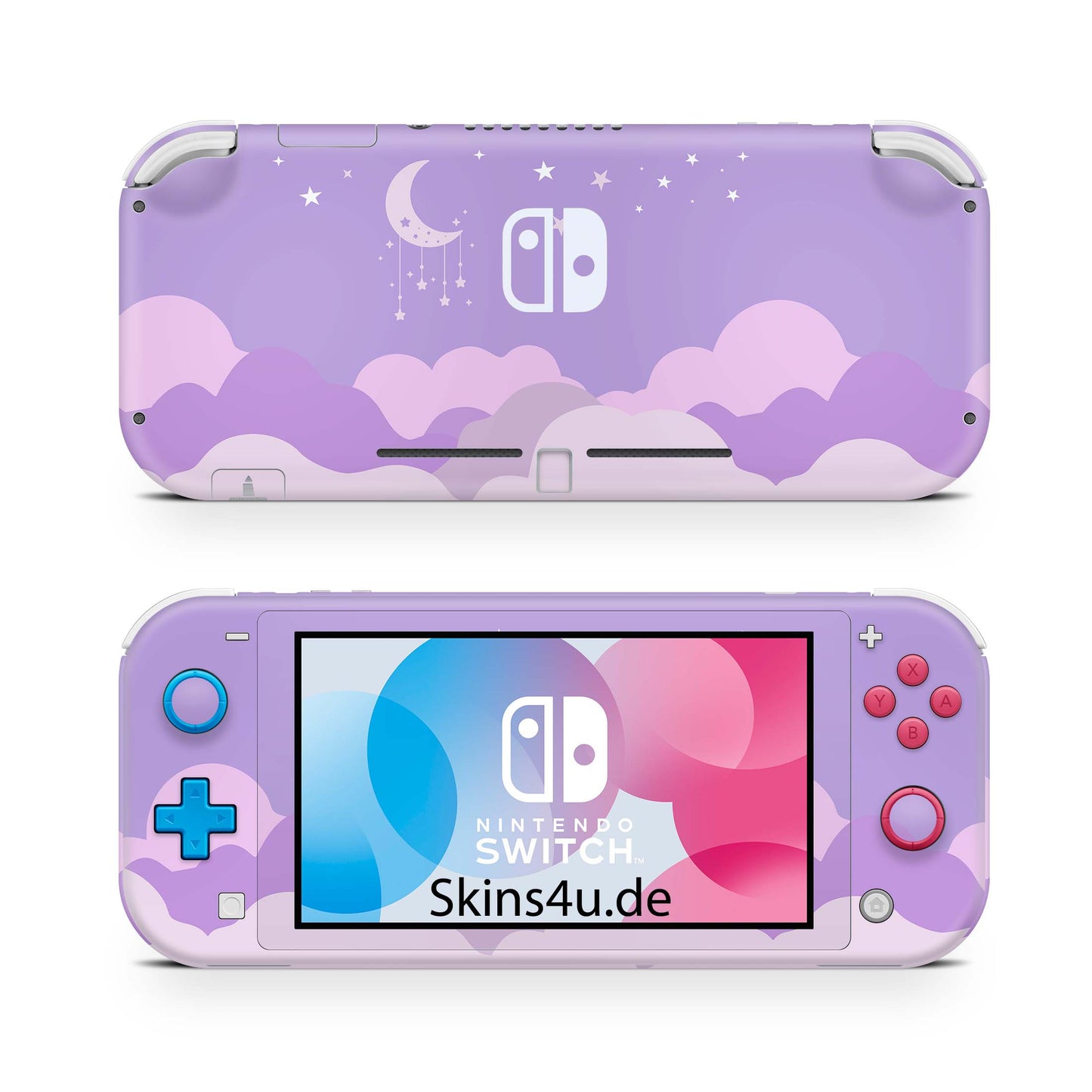 Nintendo Switch Lite Skin Aufkleber Schutzfolie Vinyl Skins Taghimmel Aufkleber skins4u   