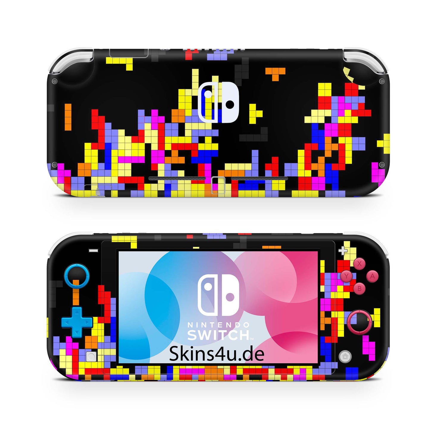 Nintendo Switch Lite Skin Aufkleber Schutzfolie Vinyl Skins Tetrads Aufkleber skins4u   