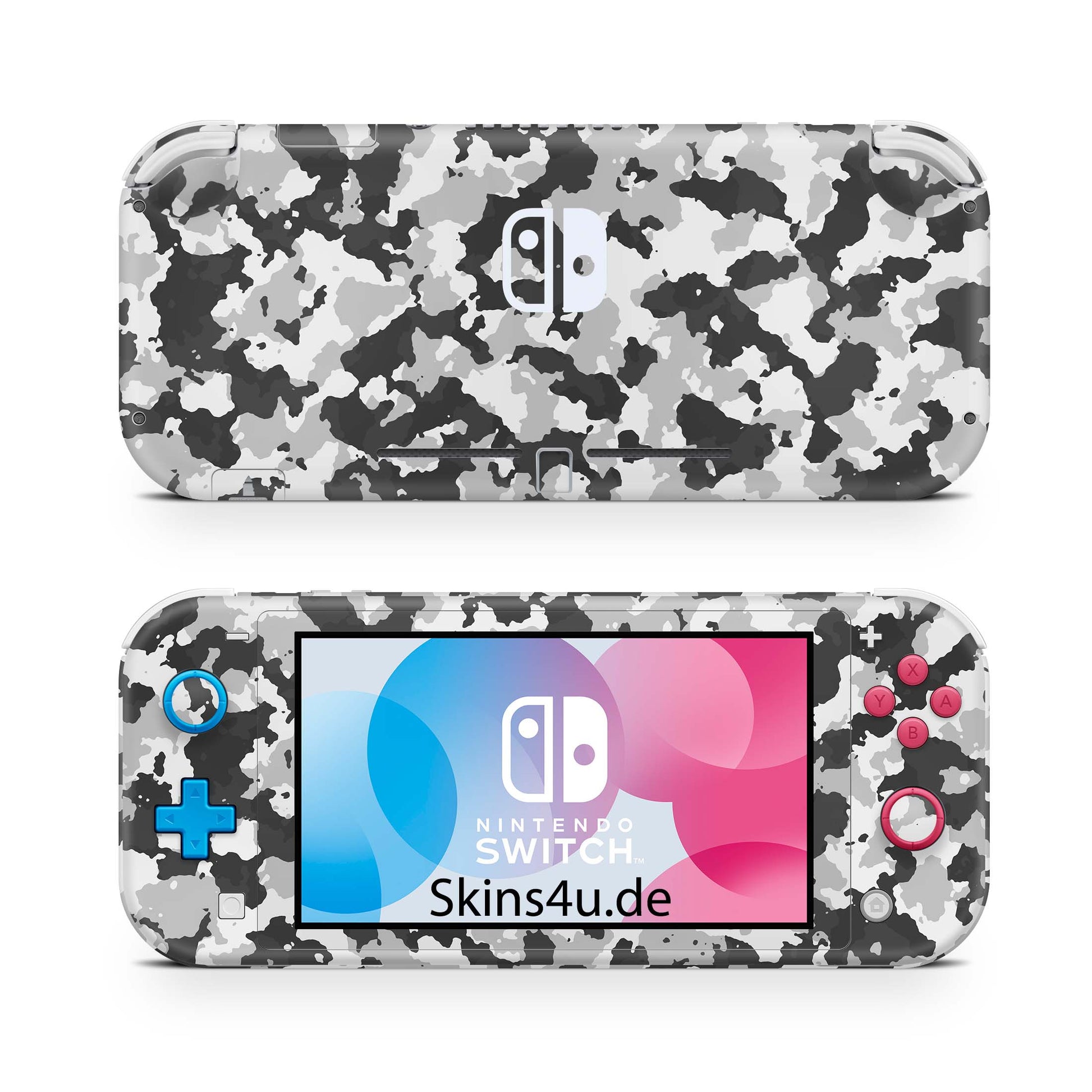 Nintendo Switch Lite Skin Aufkleber Schutzfolie Vinyl Skins Urban Camo new Aufkleber skins4u   