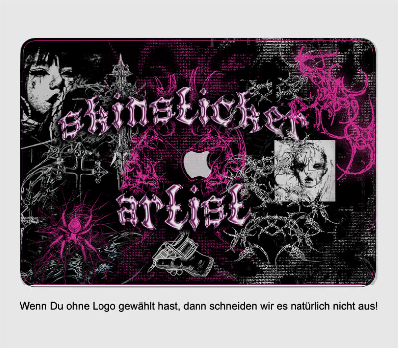 MacBook Pro Aufkleber Skin selbst gestalten individuell mit Deinem Bild cpb_product Skins4u