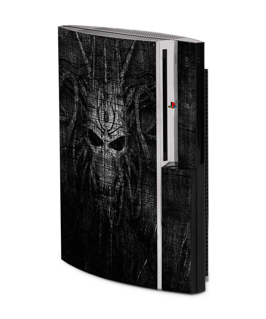 PS3 Skin Aufkleber für Fat Lady Playstation 3 Cover Folie Black-Demon Aufkleber skins4u   