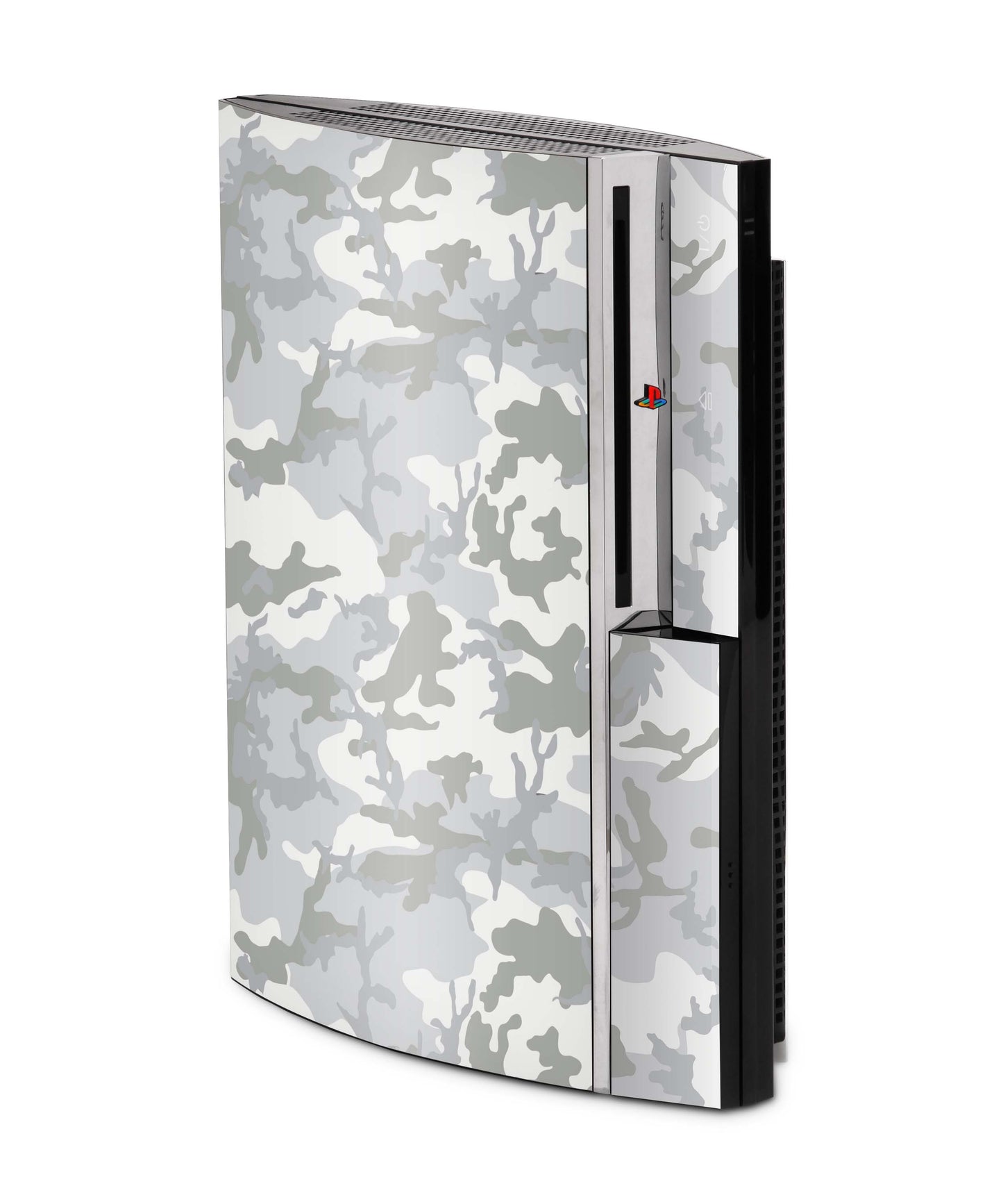 PS3 Skin Aufkleber für Fat Lady Playstation 3 Cover Folie White-Camo Aufkleber skins4u   