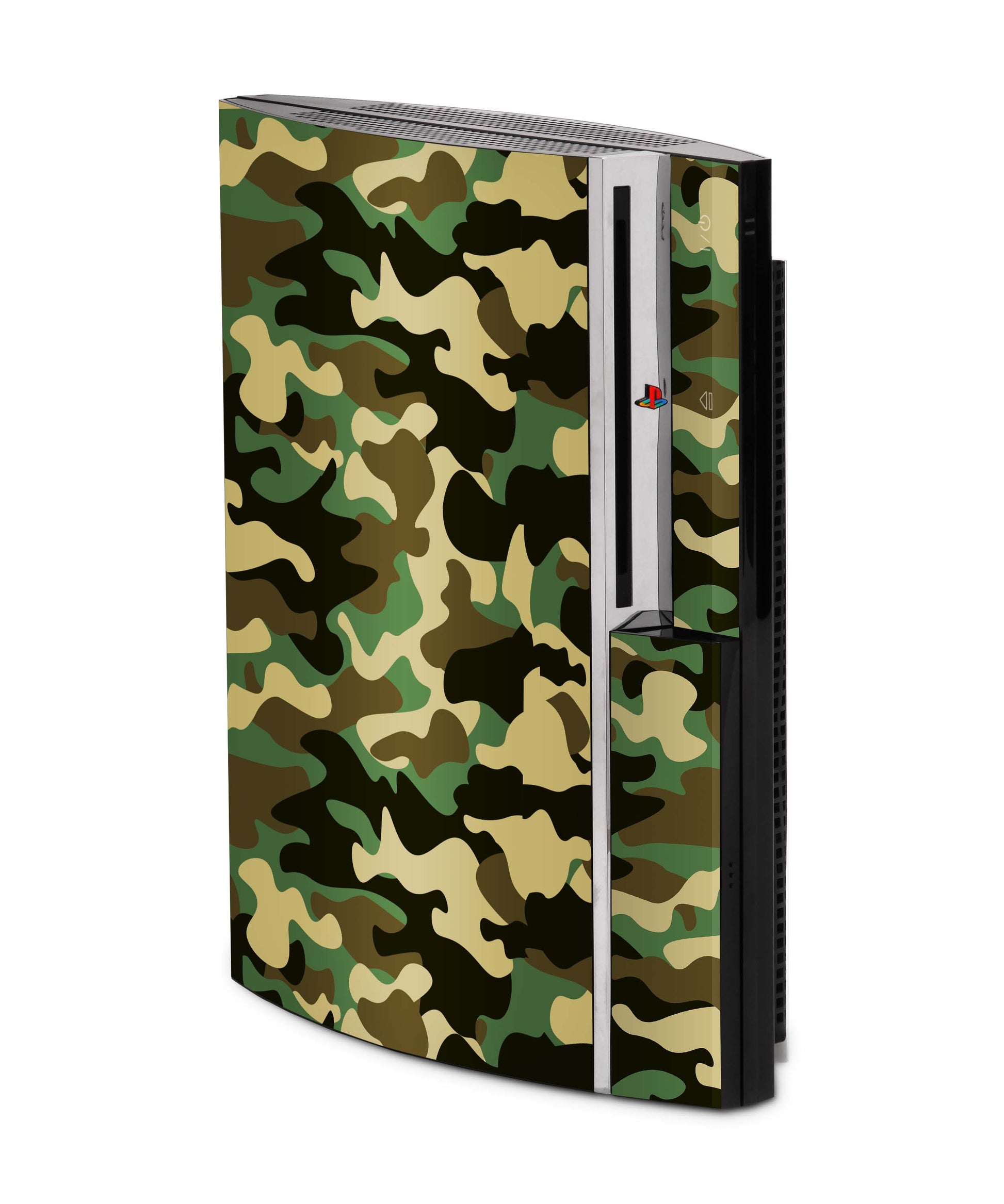 PS3 Skin Aufkleber für Fat Lady Playstation 3 Cover Folie Wood-Camo Aufkleber skins4u   