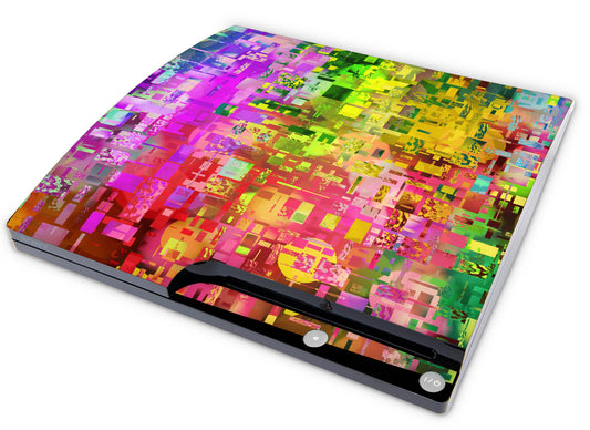 Playstation 3 PS3 Slim Skins Design Schutzfolie Vinyl Cover Abstract Elektronik-Sticker & -Aufkleber skins4u   