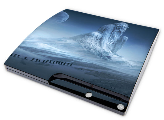 Playstation 3 PS3 Slim Skins Design Schutzfolie Vinyl Cover frozen giant Elektronik-Sticker & -Aufkleber skins4u   