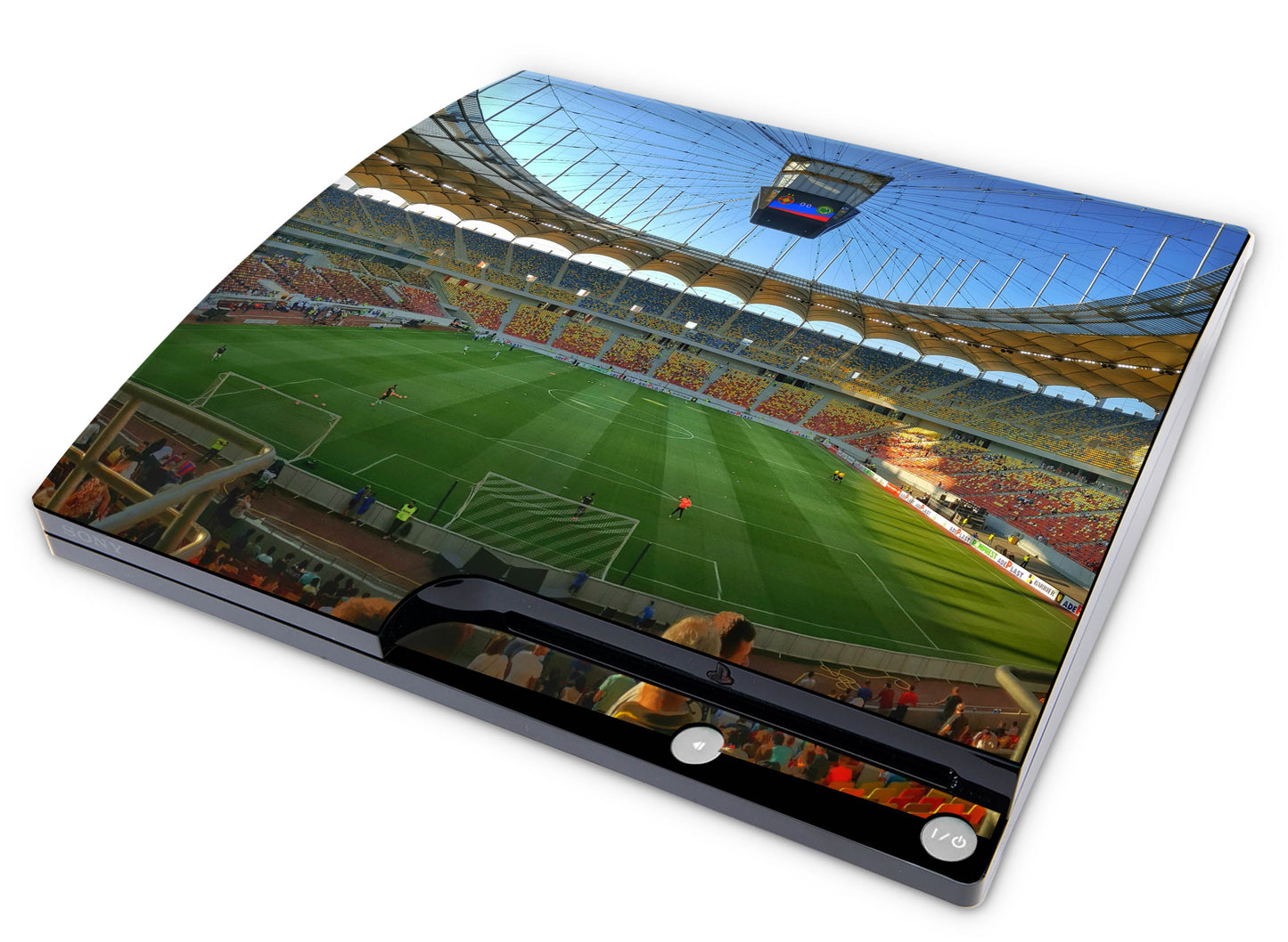 Playstation 3 PS3 Slim Skins Design Schutzfolie Vinyl Cover fussball arena Elektronik-Sticker & -Aufkleber skins4u   