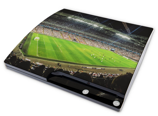 Playstation 3 PS3 Slim Skins Design Schutzfolie Vinyl Cover fussball stadion Elektronik-Sticker & -Aufkleber skins4u   