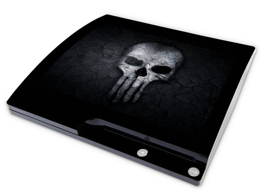 Playstation 3 PS3 Slim Skins Design Schutzfolie Vinyl Cover hard skull Elektronik-Sticker & -Aufkleber skins4u   