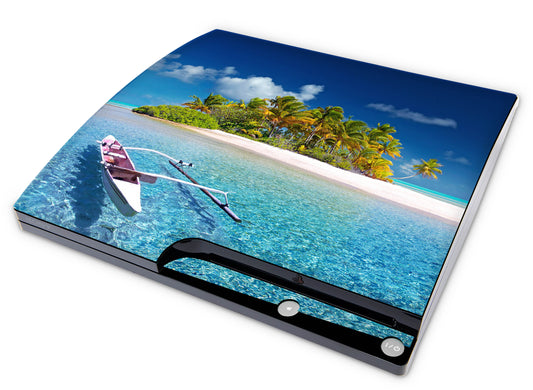 Playstation 3 PS3 Slim Skins Design Schutzfolie Vinyl Cover holiday dreams Elektronik-Sticker & -Aufkleber skins4u   