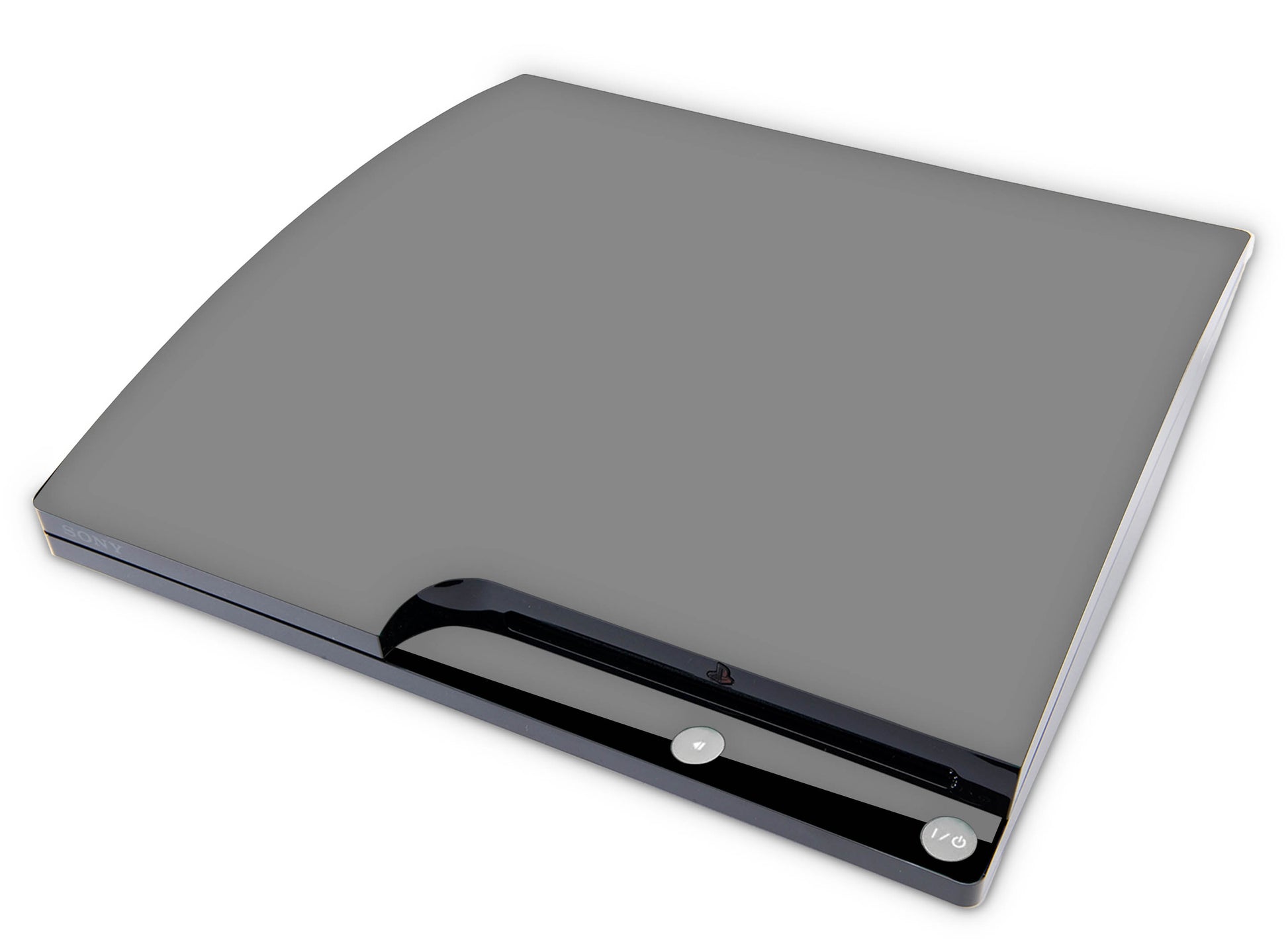 Playstation 3 PS3 Slim Skins Design Schutzfolie Vinyl Cover solid state grey Elektronik-Sticker & -Aufkleber skins4u   