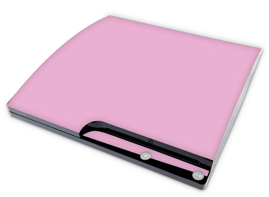 Playstation 3 PS3 Slim Skins Design Schutzfolie Vinyl Cover solid state pink Elektronik-Sticker & -Aufkleber skins4u   