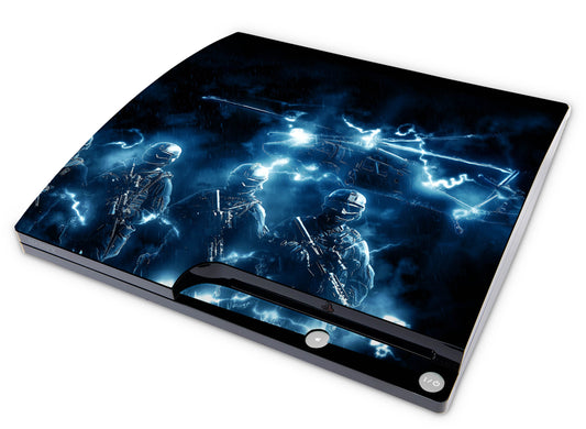 Playstation 3 PS3 Slim Skins Design Schutzfolie Vinyl Cover special forces Elektronik-Sticker & -Aufkleber skins4u   