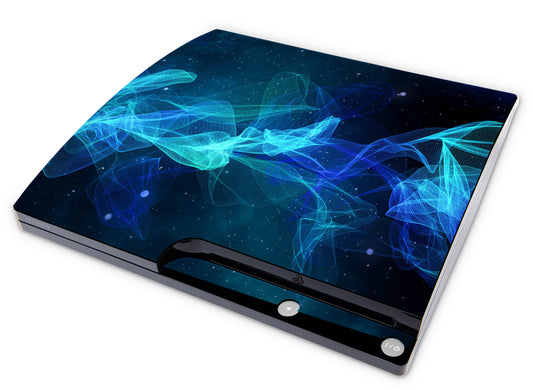 Playstation 3 PS3 Slim Skins Design Schutzfolie Vinyl Cover star spiral Elektronik-Sticker & -Aufkleber skins4u   