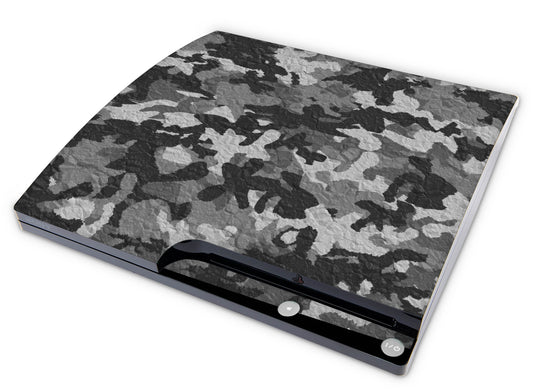 Playstation 3 PS3 Slim Skins Design Schutzfolie Vinyl Cover urban camo crumble Elektronik-Sticker & -Aufkleber skins4u   