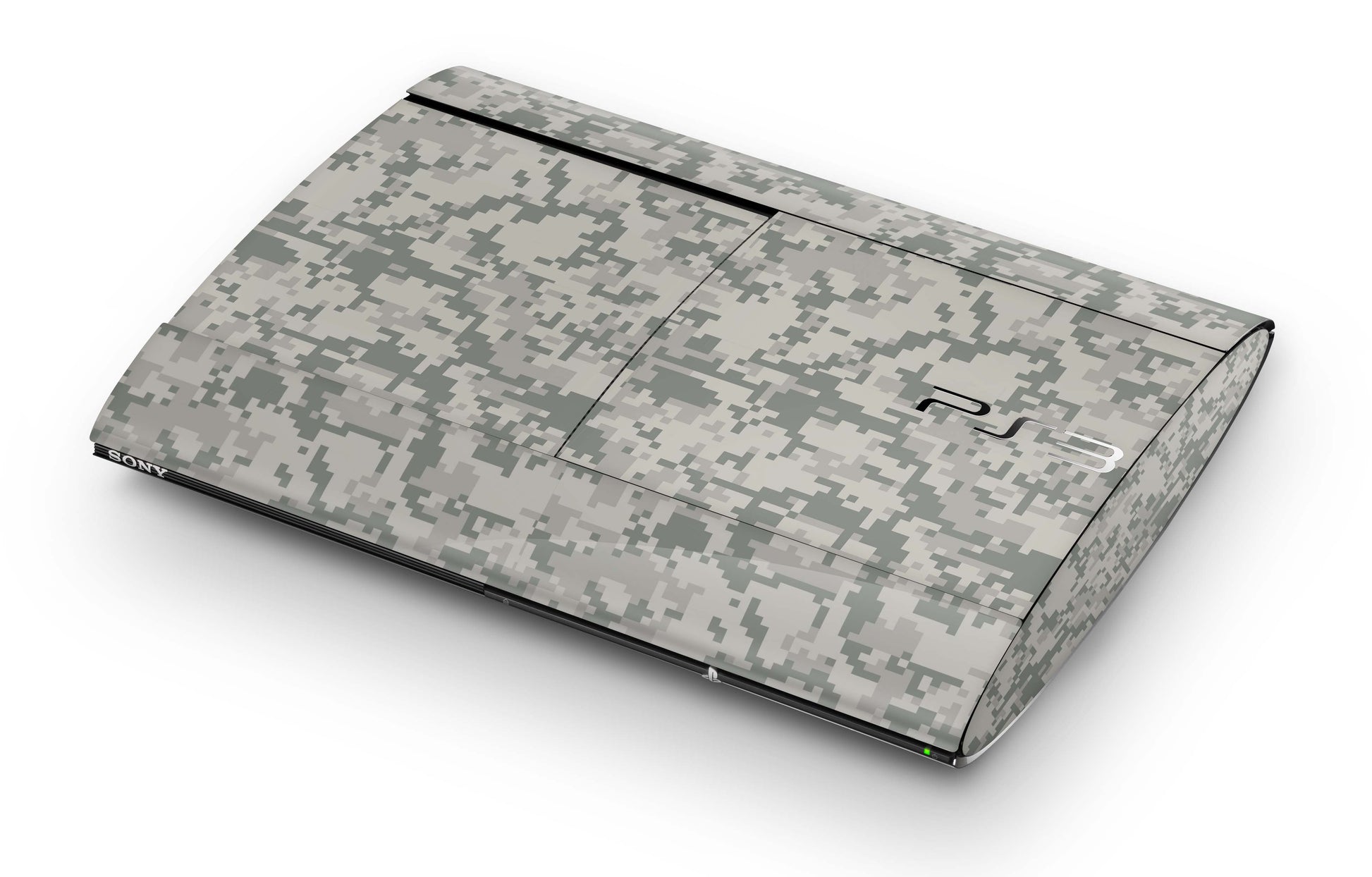 Playstation 3 Super Slim PS3 Skins Design Schutzfolie Vinyl Cover acu camo Aufkleber skins4u   