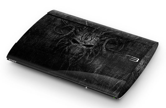 Playstation 3 Super Slim PS3 Skins Design Schutzfolie Vinyl Cover black demon Aufkleber skins4u   