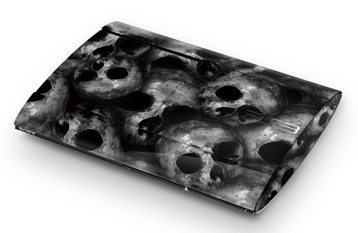 Playstation 3 Super Slim PS3 Skins Design Schutzfolie Vinyl Cover skulls Aufkleber skins4u   