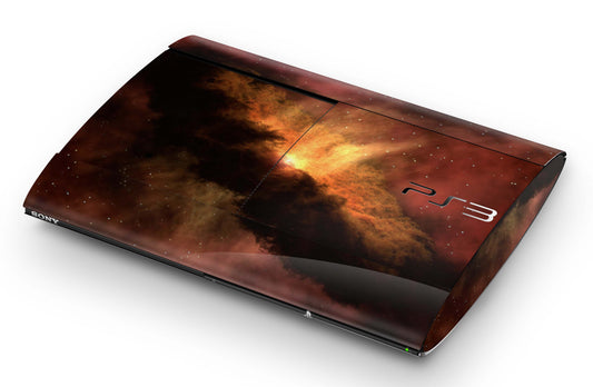 Playstation 3 Super Slim PS3 Skins Design Schutzfolie Vinyl Cover solar storm Aufkleber skins4u   