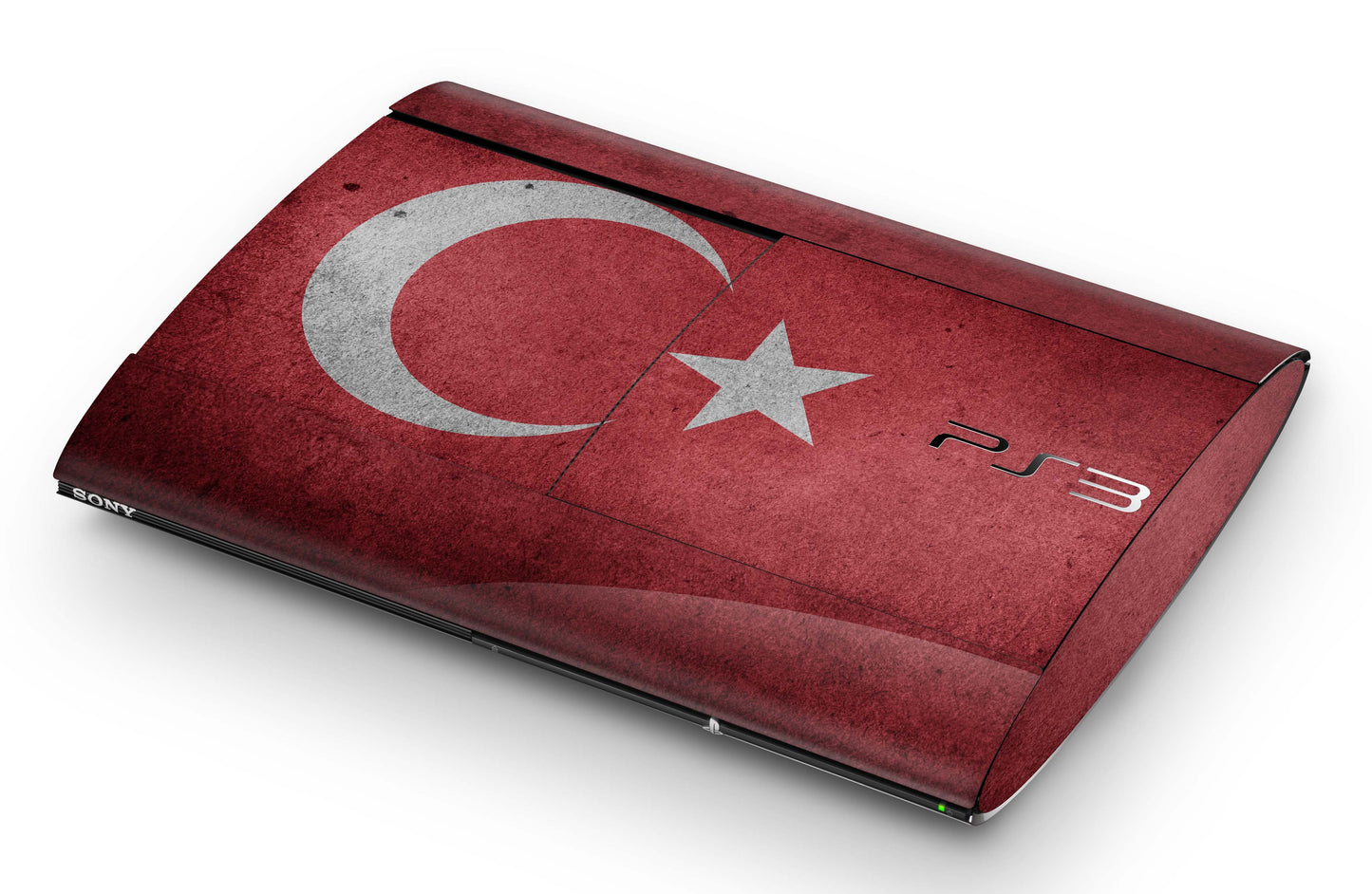 Playstation 3 Super Slim PS3 Skins Design Schutzfolie Vinyl Cover tuerkei vintage Aufkleber skins4u   