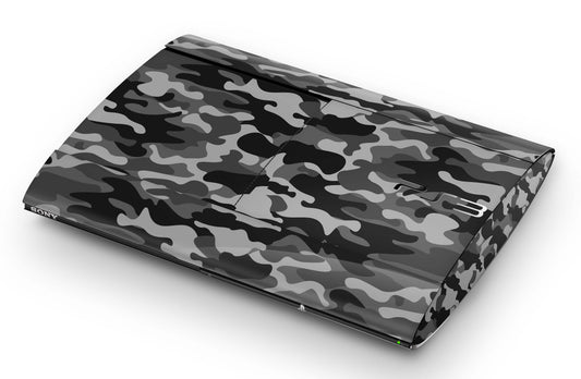 Playstation 3 Super Slim PS3 Skins Design Schutzfolie Vinyl Cover urban camo Aufkleber skins4u   