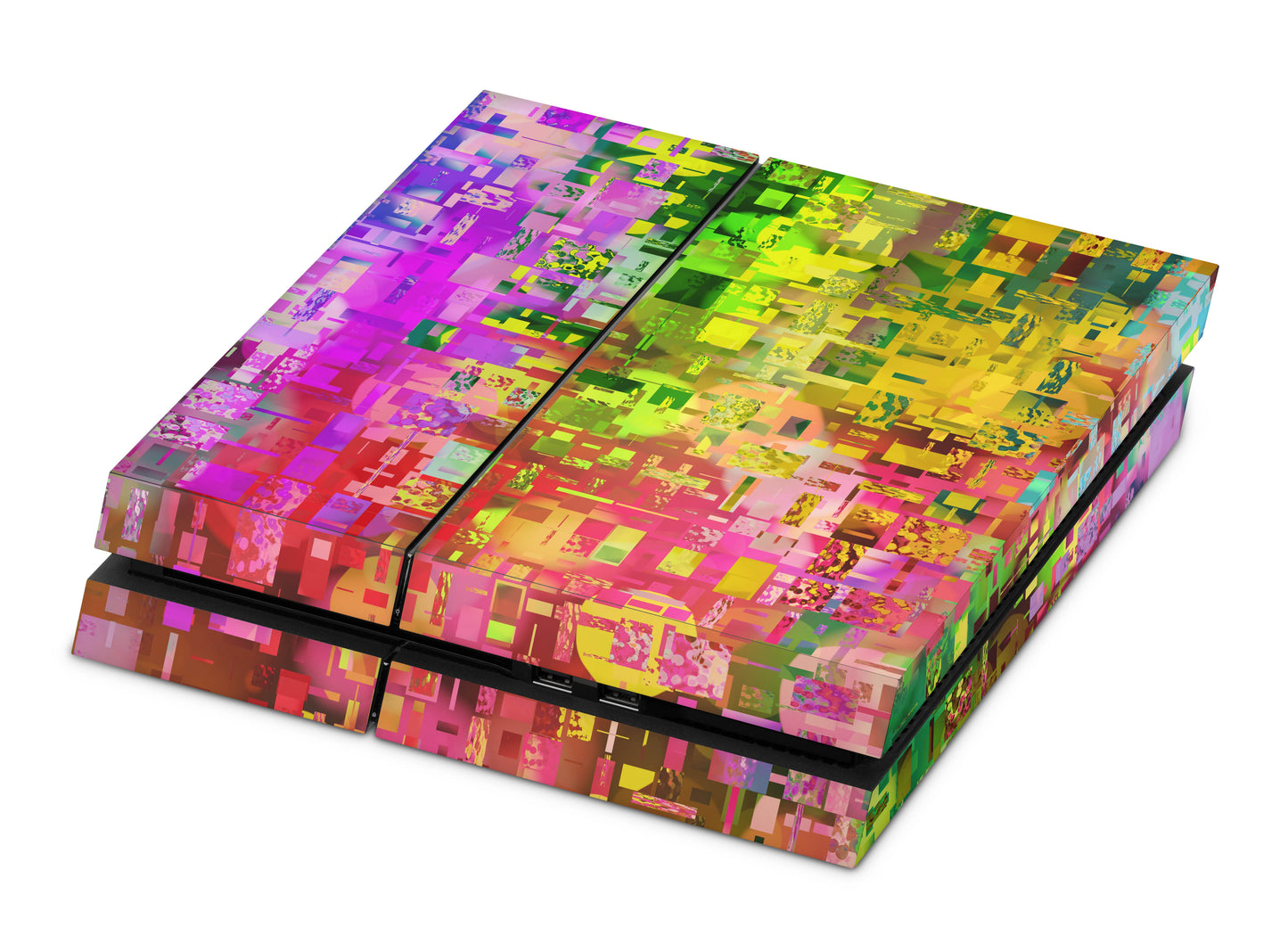 Playstation 4 Skin & Wrap Design Aufkleber Folie für PS4 Konsole 1.Generation Abstract Aufkleber skins4u   