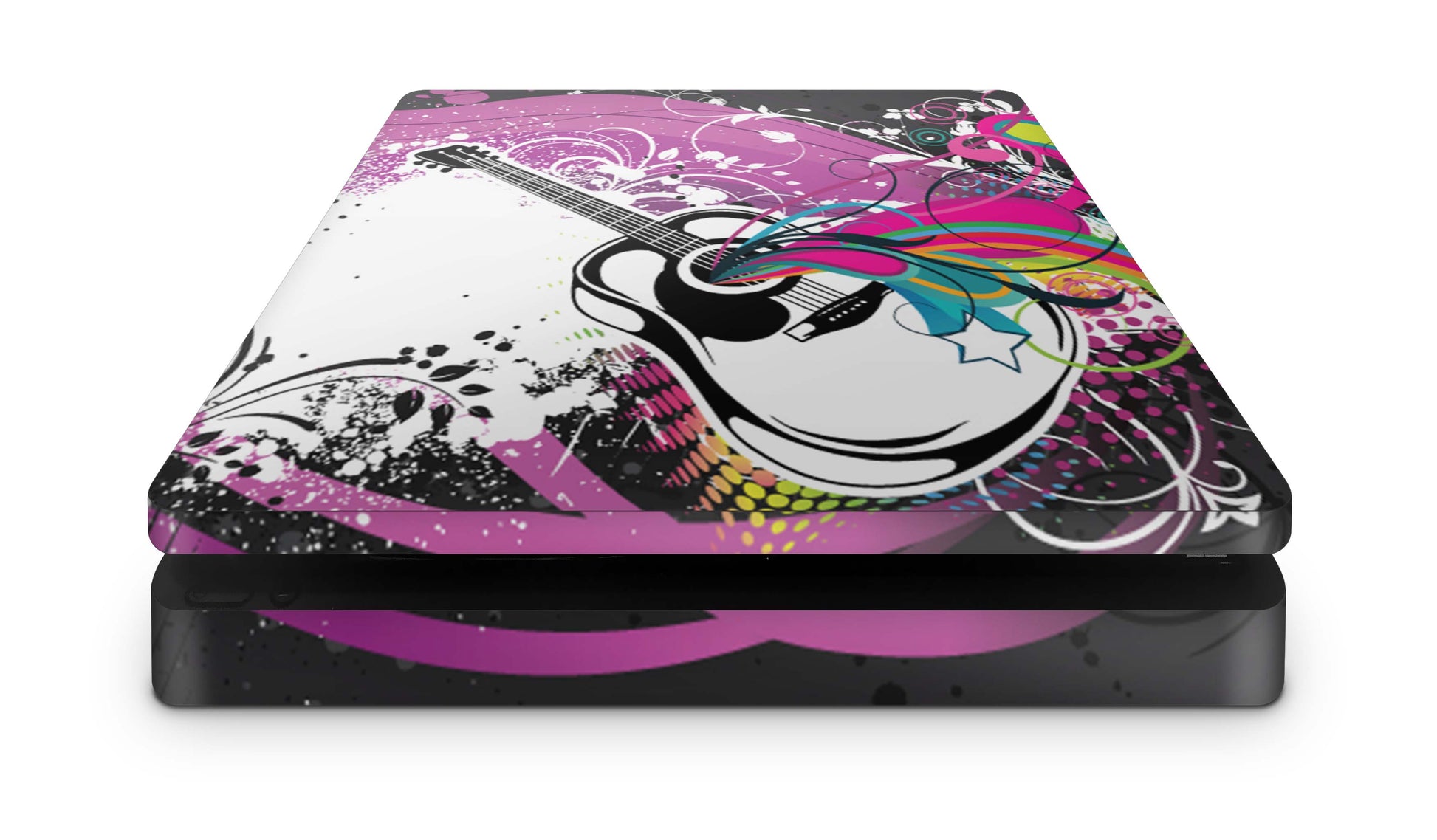 PS4 Slim Playstation 4 Skins: Design inyl Premium Skin Aufkleber für Konsole 80s Aufkleber skins4u   