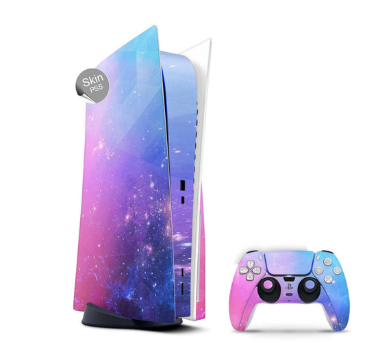 PS5 Skin Design Aufkleber Vinyl Folie Premium Skins mit PS5 Controller Fantastic Aufkleber Skins4u   