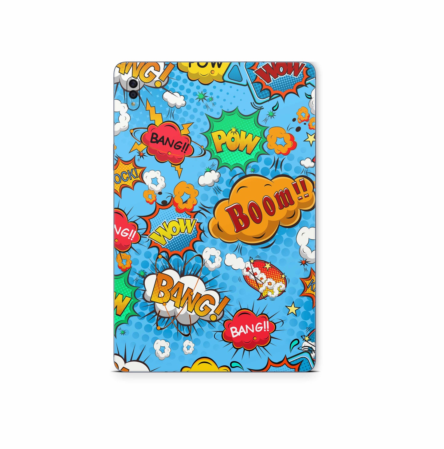 Samsung Galaxy Tab S9 Skins S9 Plus S9 Ultra : Design Schutzfolie Premium Vinyl Comics blau Aufkleber skins4u   