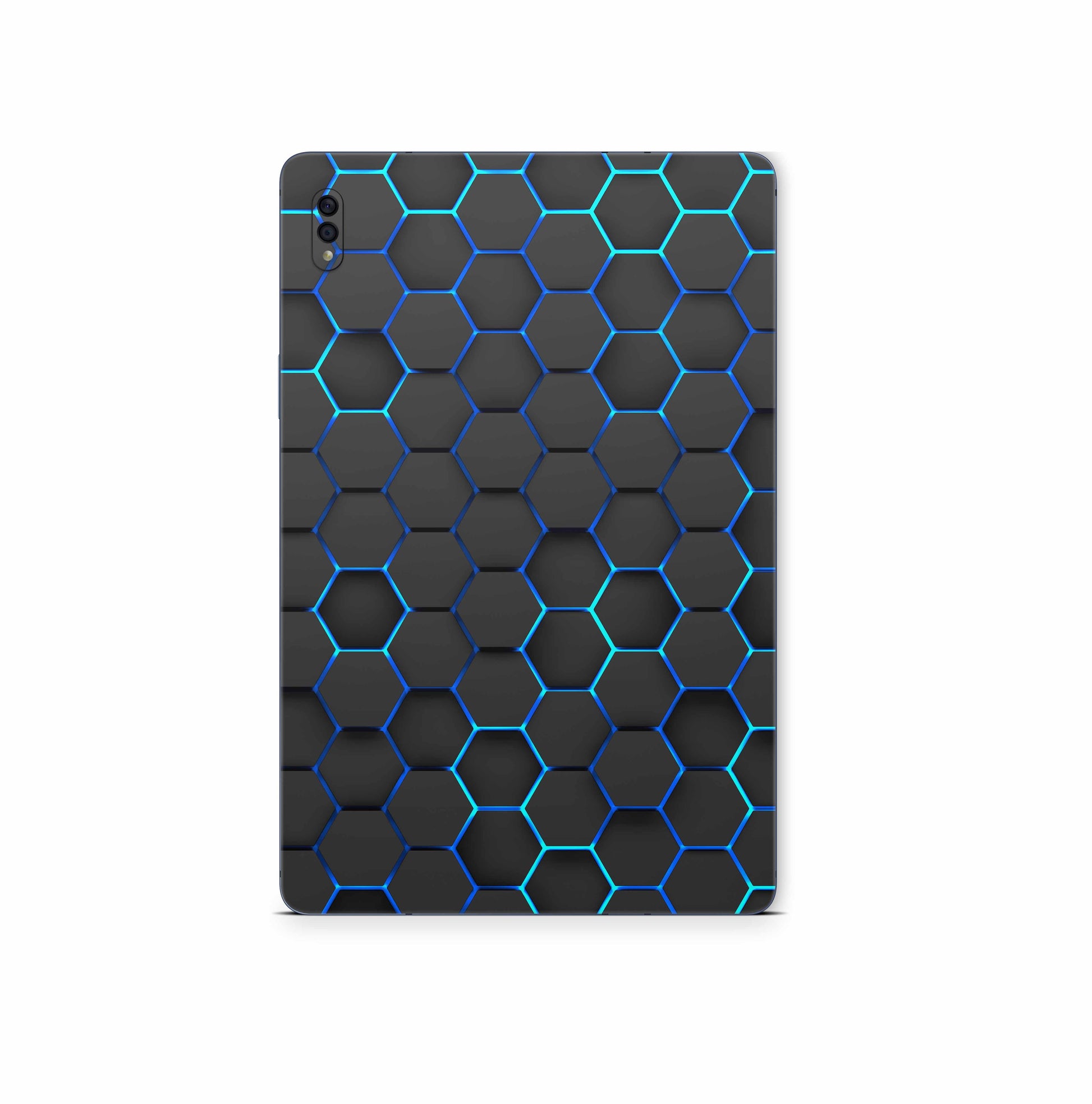 Samsung Galaxy Tab S9 Skins S9 Plus S9 Ultra : Design Schutzfolie Premium Vinyl Exo blau Aufkleber skins4u   