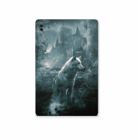 Samsung Galaxy Tab S9 Skins S9 Plus S9 Ultra : Design Schutzfolie Premium Vinyl Ghost Wolf Aufkleber skins4u   