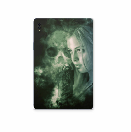 Samsung Galaxy Tab S9 Skins S9 Plus S9 Ultra : Design Schutzfolie Premium Vinyl Ghosts Aufkleber skins4u   